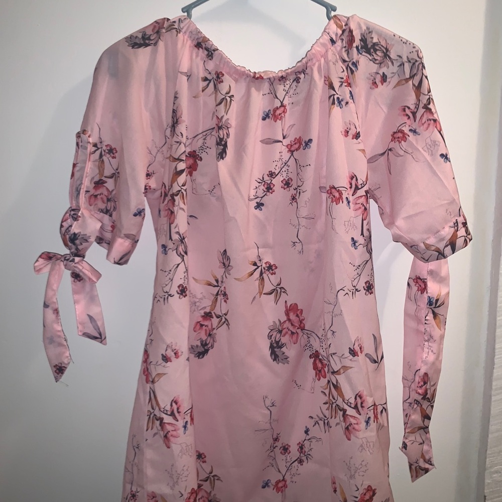 Floral Off Shoulder Blouse